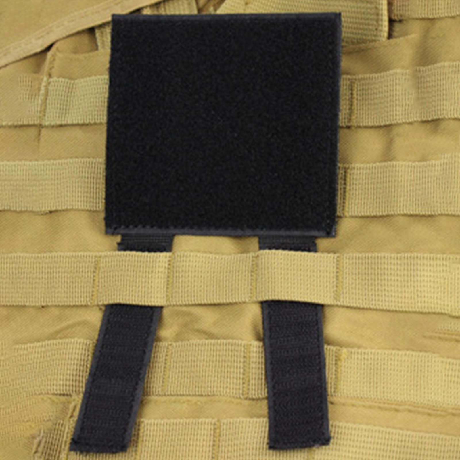 MOLLE Klett-Panel 25,4x15,2cm - Montageplatte Für Moral-Patches & Taktikzubehör