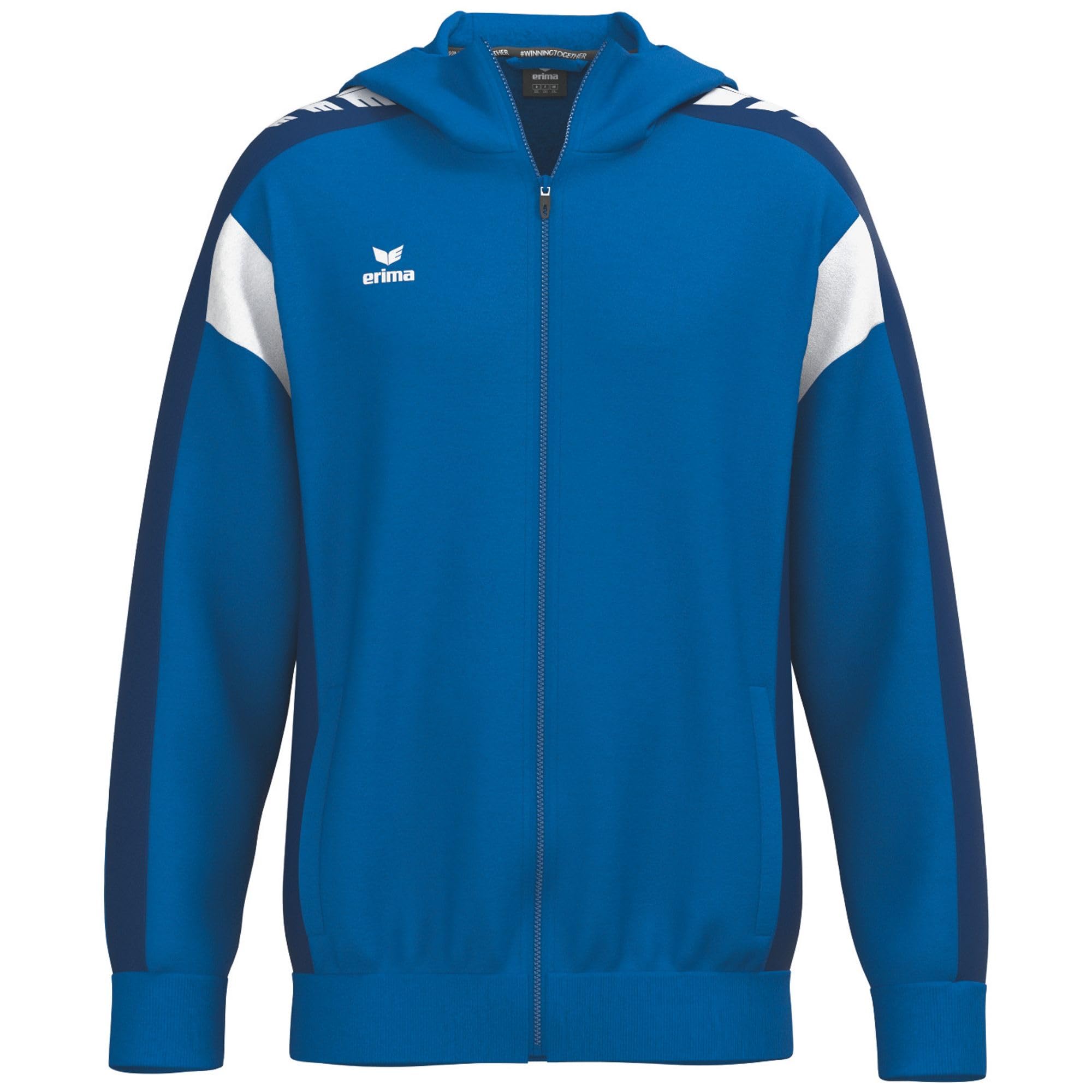 Erima Men's Celebrate 125 Training Jacket With hood (1032530), new royal/new navy, 3XL