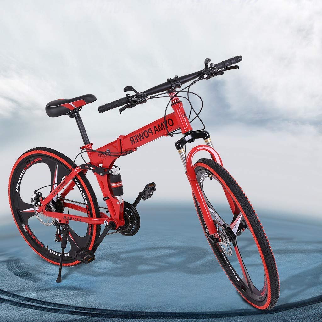 Amazon | 26インチ マウンテンバイク Shimanos 21速 自転車 フル