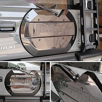 Amazon | 新型スズキジムニー スペアタイヤレスカバー JB64