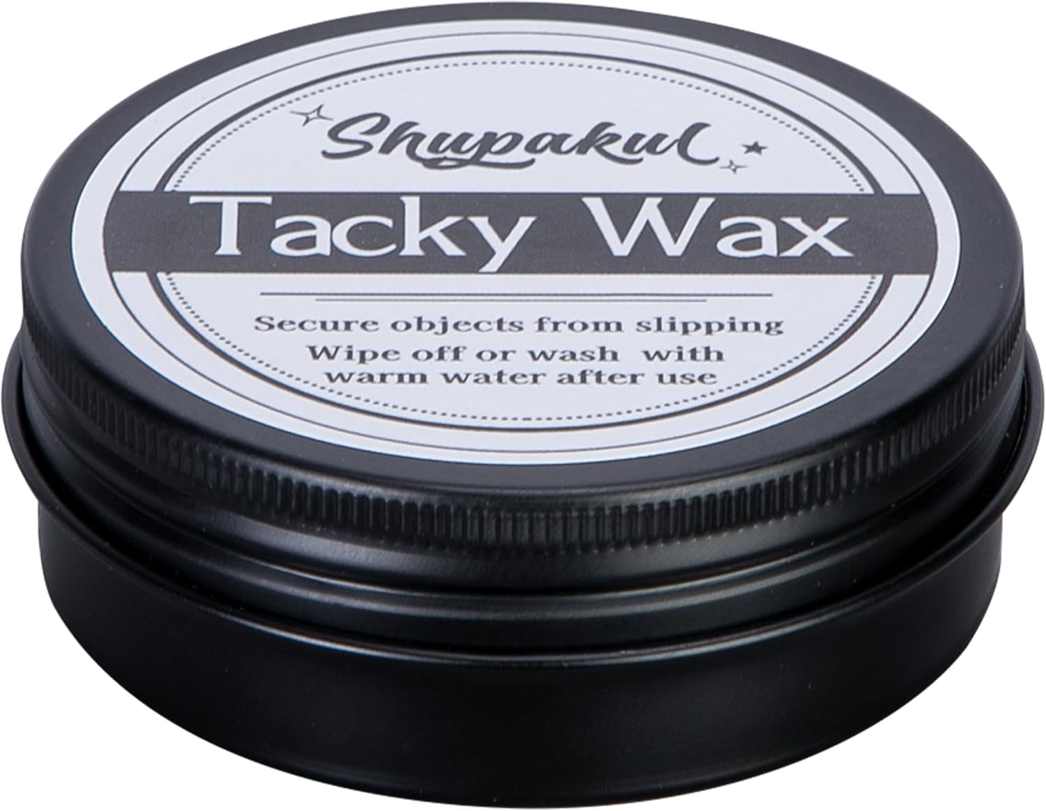 2.1oz Tacky Wax,Tacky Wax Adhesive Sticky Putty,Removable Exhibit Waxs for Christmas Village Landscape Securing Small Items