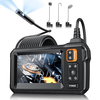 Inspection Borescope Camera with 4.3