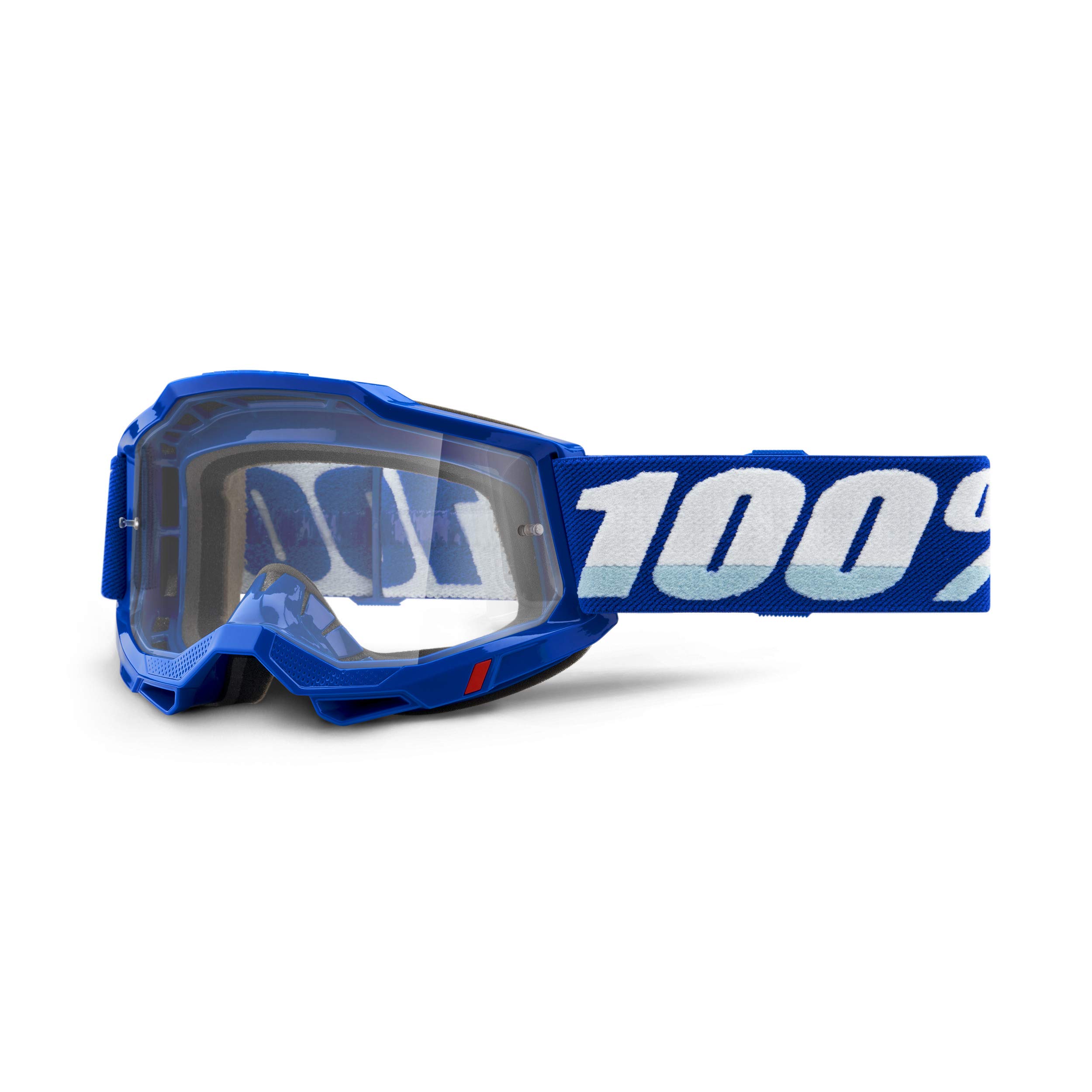 100% Accuri 2 Goggle, Erwachsene, Orange mit Klar Linse
