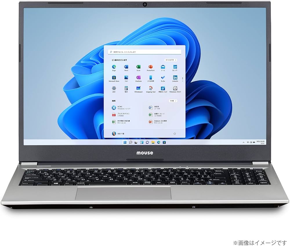 Amazon.co.jp: 【テレワークモデル】mouse 15.6インチ ノートパソコン