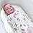 Happiest Baby SNOO Sleep Sack - 100% Organic Cotton Baby Swaddle Blanket - Doctor Designed Promotes Healthy Hip Development (Ivory Watermelons, Medium)