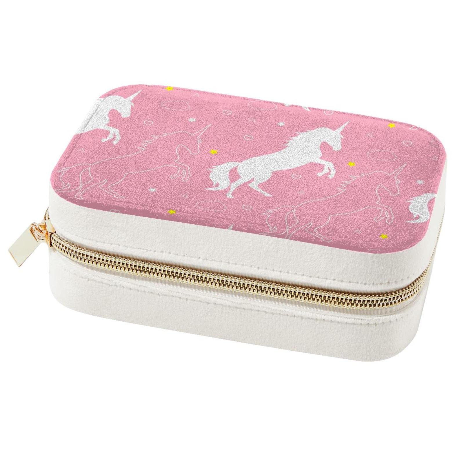 Boîte à bijoux licorne rose : cadeau de demoiselle d'honneur parfait