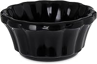 Vista 14 de Carlisle FoodService Products 4394303 Ramequín festoneado de melamina, 2 onzas, negro