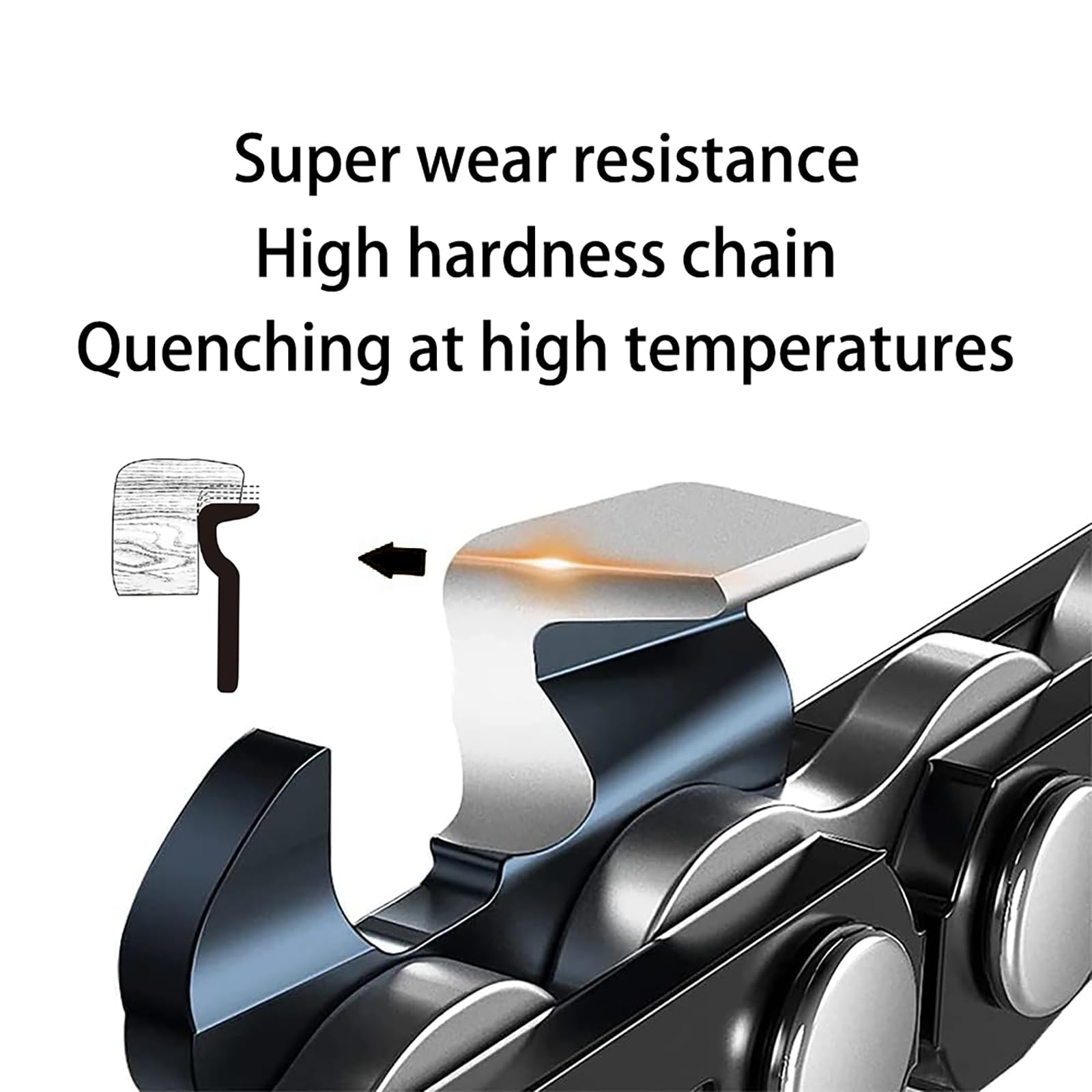 Catena Motosega 6 Pollici Catena Da 4 Pollici/6 Pollici, Accessori Per Mini Motosega Elettrica Ricambi Mini Motosega A Batteria - Foto 10