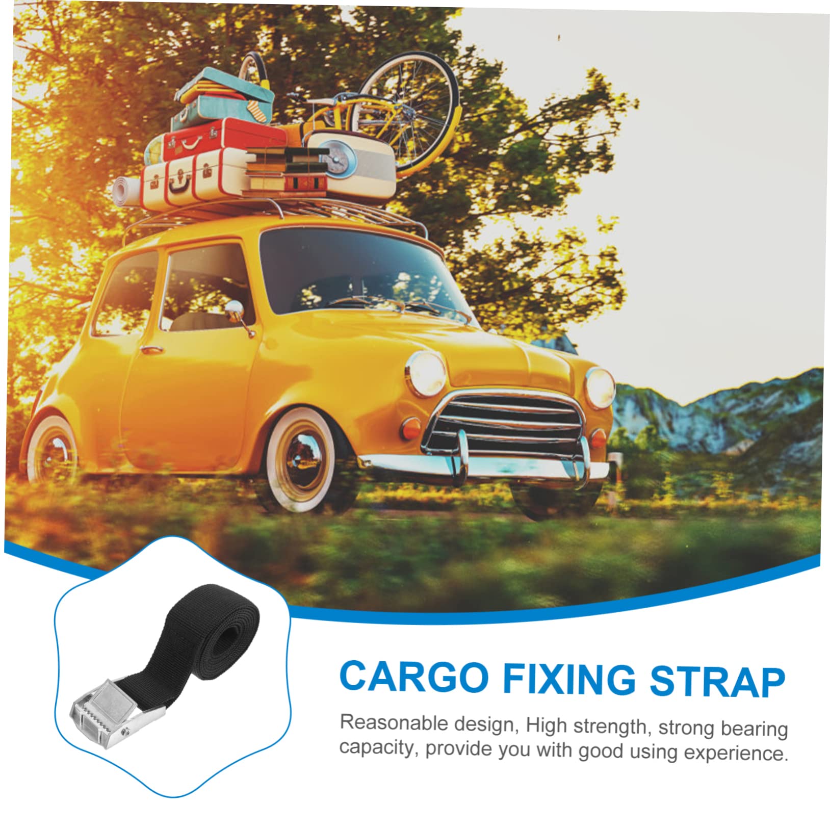 8pcs Cinghie di fissaggio a cricchetto Cinghie per bagagli per valigie Cinghia regolabile Cinghie di ancoraggio per camion Cinghie con fibbia Cinghie elastiche regolabili Cinghie di ancoraggio per c