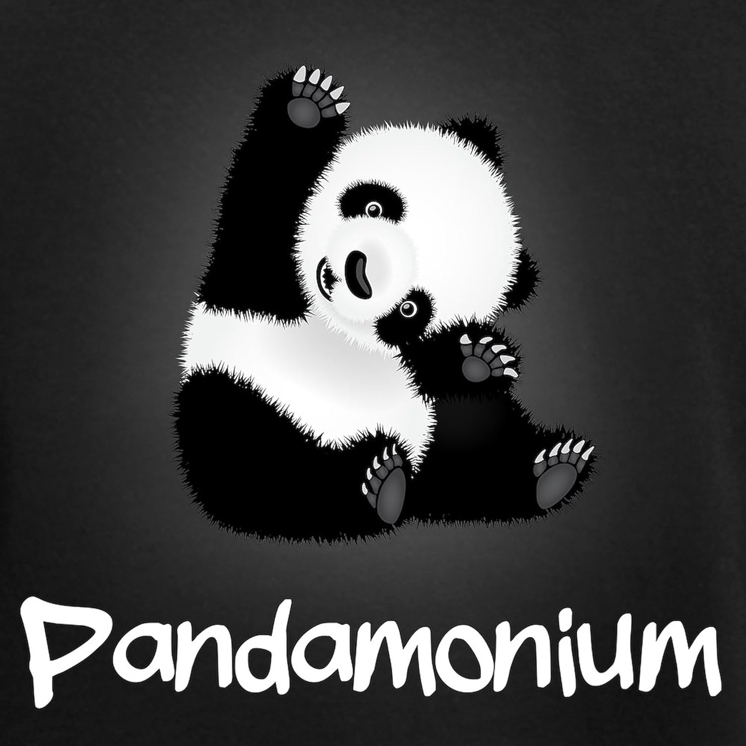 CafePress Pandamonium Women's Dark Pajamas Womens Novelty PJ Sleepwear