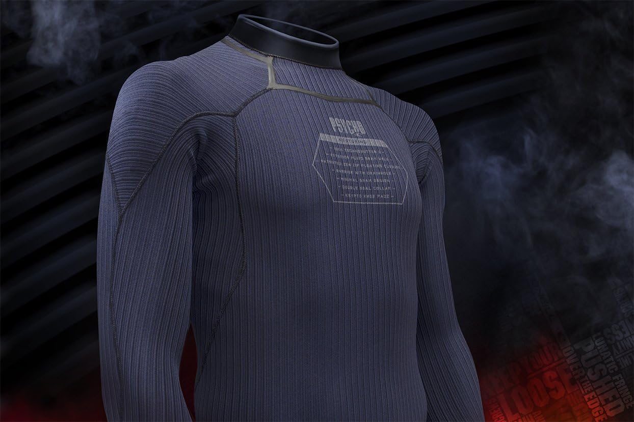 O'Neill Men's Psycho One 4/3mm Back Zip Full Wetsuit