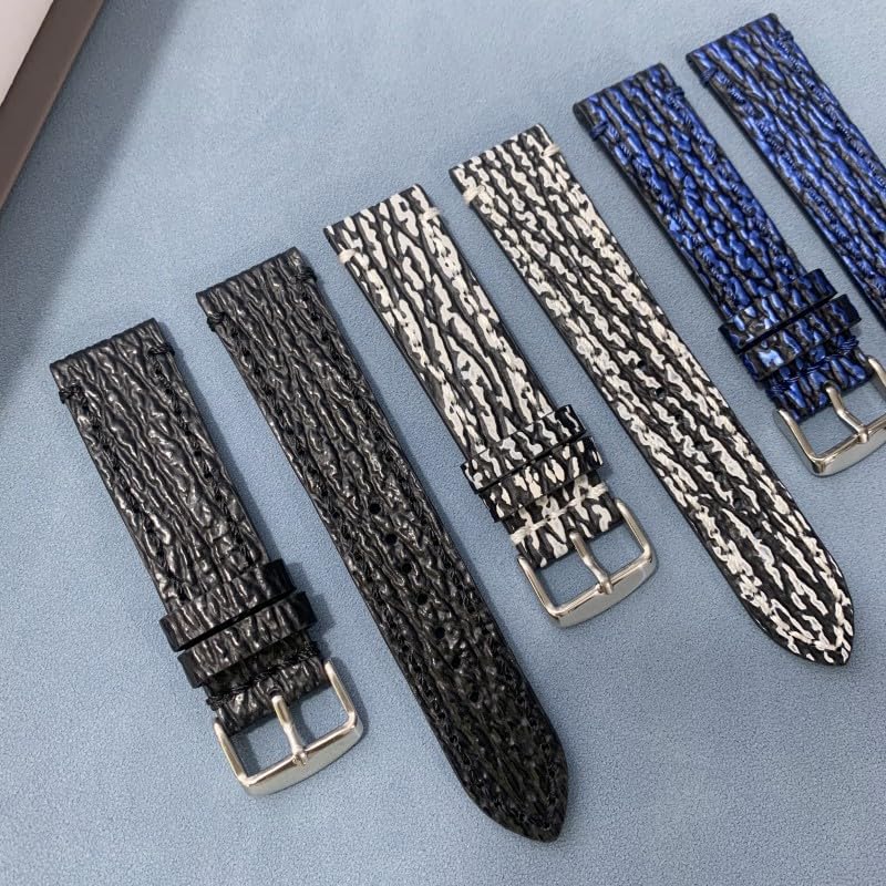 Image of Moran Quick Release Leather Watch Band 18mm 19mm 20mm 21mm 22mm 23mm 24mm Quick Release Calfskin Watch Strap for Men and Women