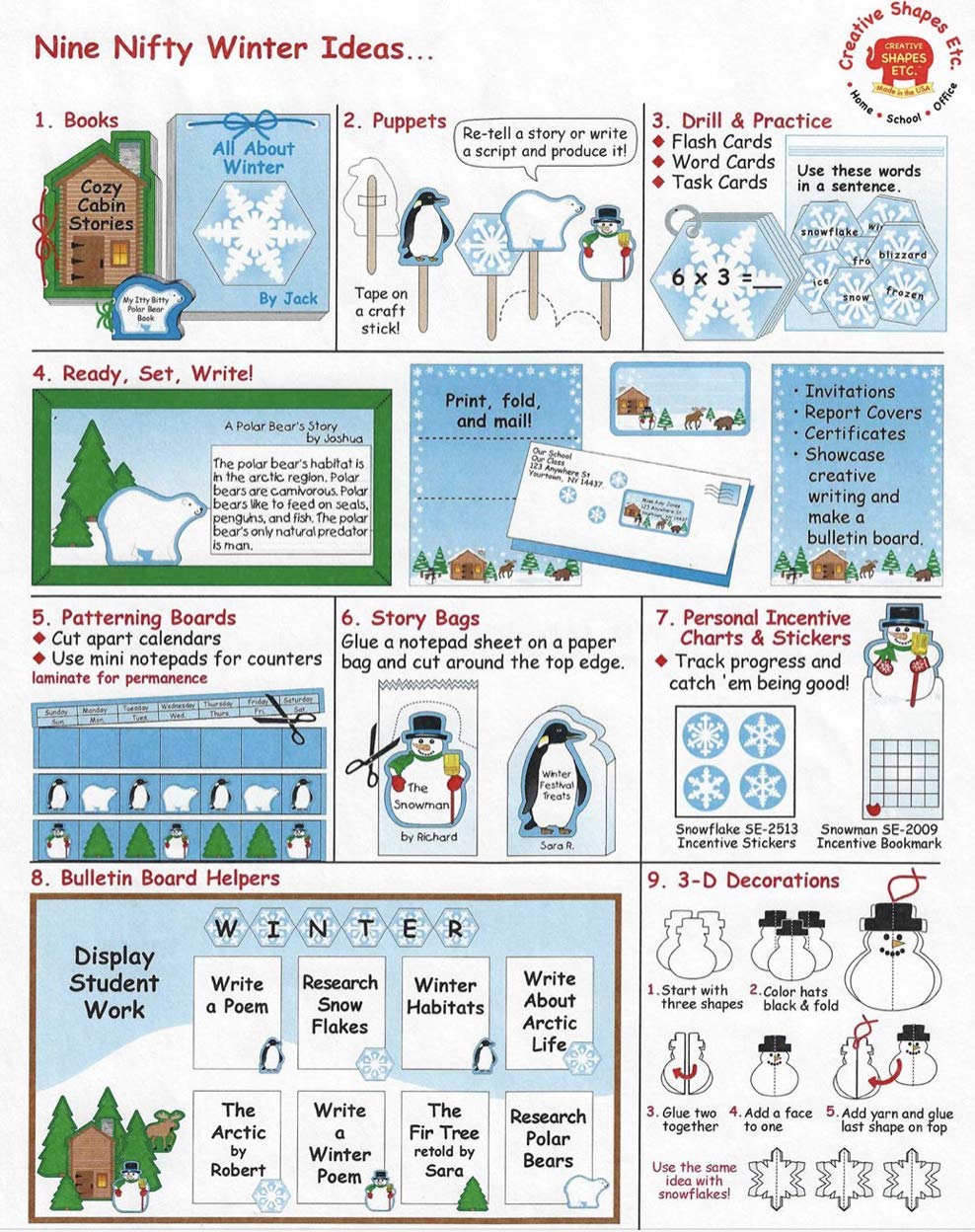 Super Build A Snowman (Printable Cut and Paste Craft) - Nurtured Neurons