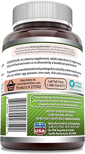Miniatura 6 de Amazing Formulas - Extracto de semillas de apio de 1500 mg por porción 240 cápsulas vegetarianas sin OMG sin gluten natural apoya la salud del