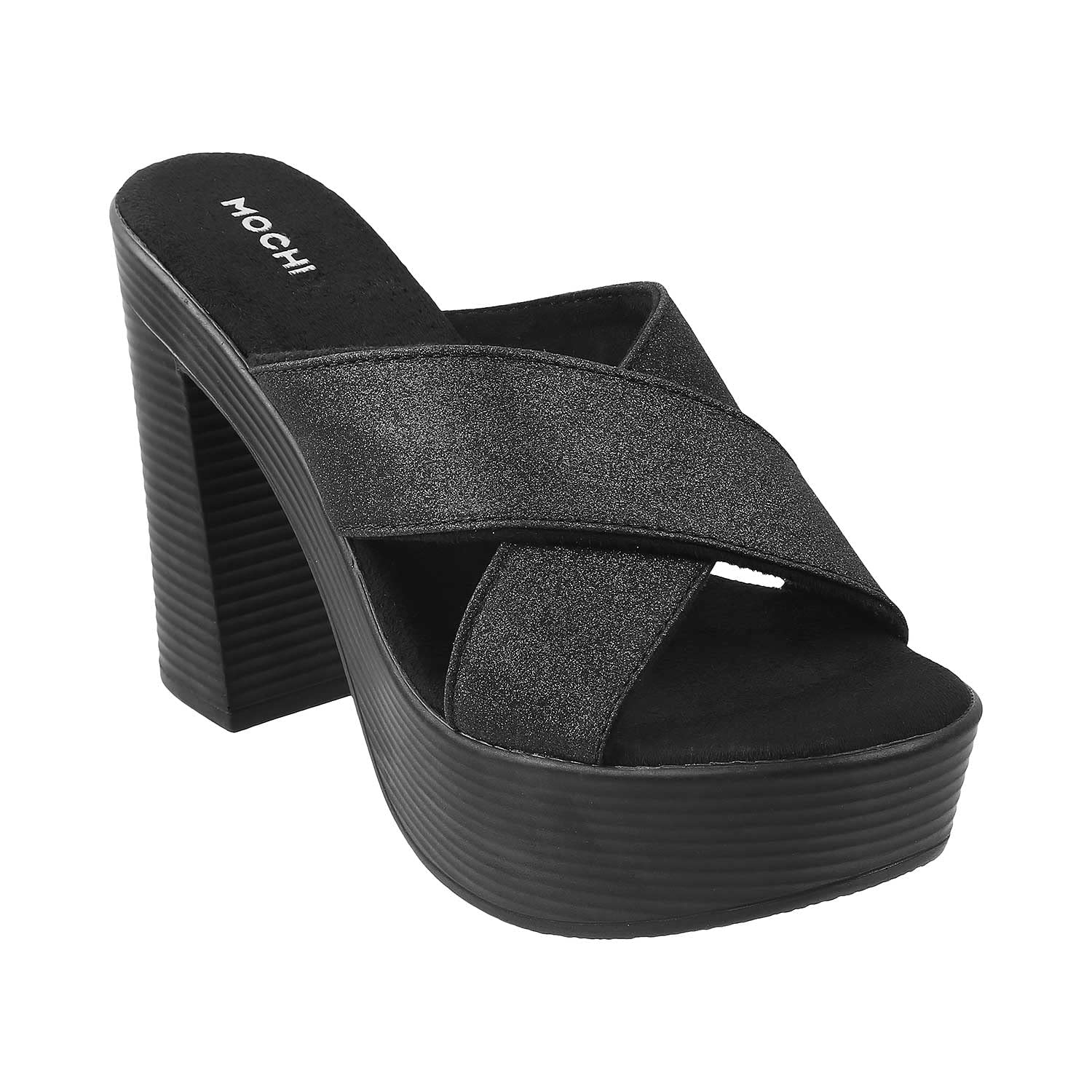 Mochi Womens Synthetic Black Slip Ons (Size (4 UK (37 EU)) (B09X77N66P) Amazon Price History, Amazon Price Tracker
