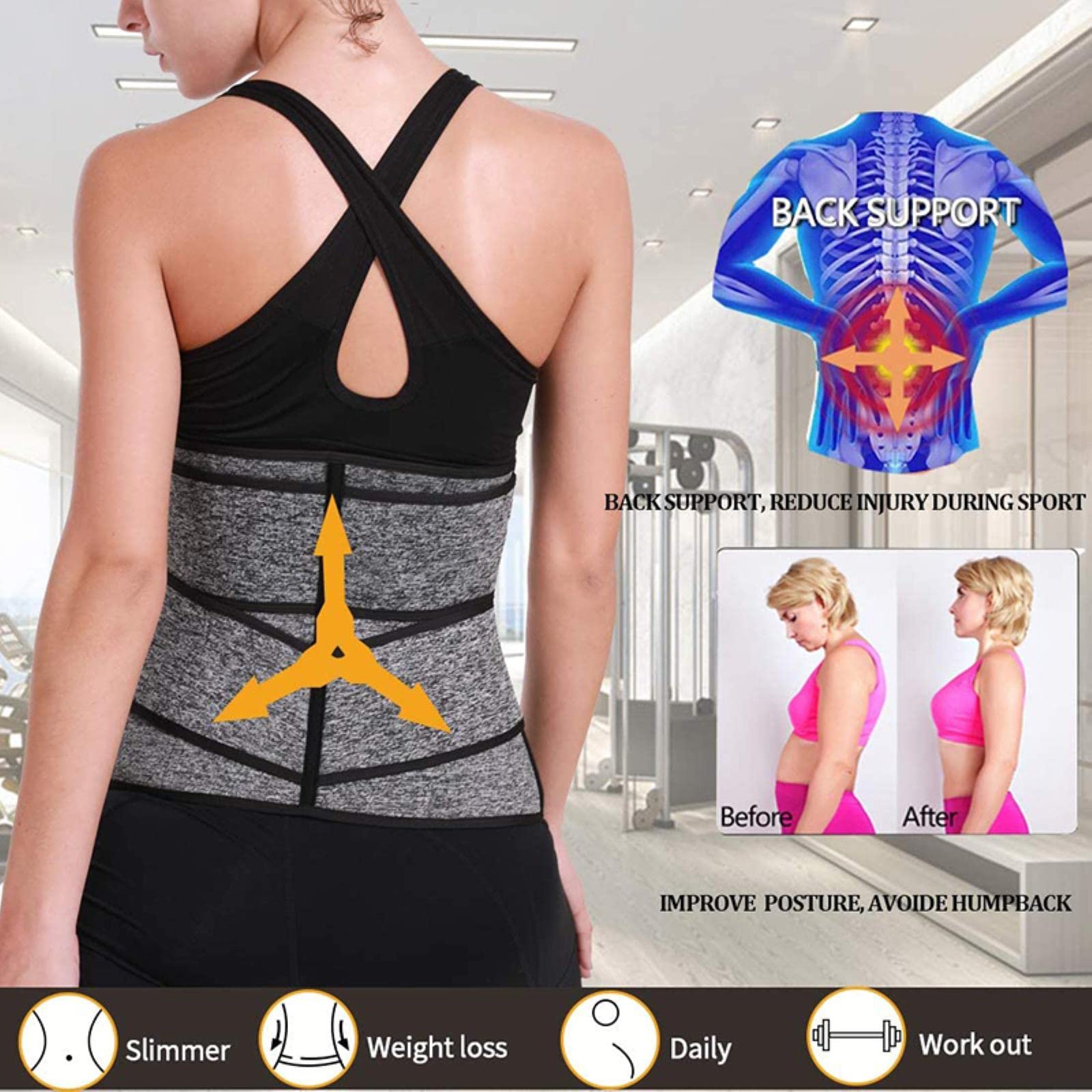 Shapewear - Guaina Snellente e Modellante per la Vita da Donna