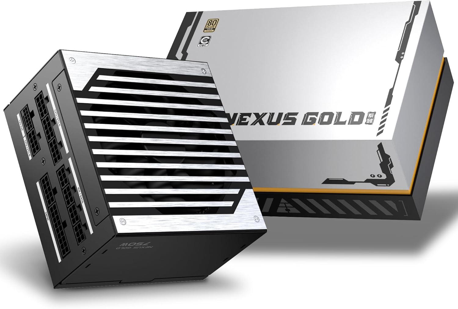 Nexus Gold 750W Computer Power Supply | Fully Modular | ATX 3.1 PCIe 5.1 | 80 Plus Gold | 600W 12V-2x6 Cable | JP Cap... PSU