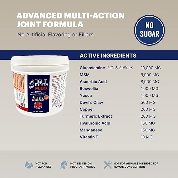 Horse Joint Supplement Powder, 8 lb, 240 Days