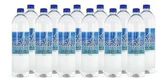 AquaNew's Watt-Ahh - Premium Ultra-purified Polarized Water for Energy and Health - Case of 12-1 Liter Bottles