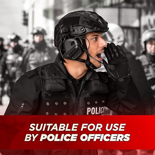 Miniatura 7 de Adaptador de riel ARC para auriculares tácticos – Compatible con Peltor Comtac II/III, Earmor M31/M32, Sordin – Se adapta a cascos FAST, MICH, EXFIL