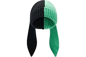 Cozy Green Bunny Beanie Hat: A Hoppy Way to Keep Warm