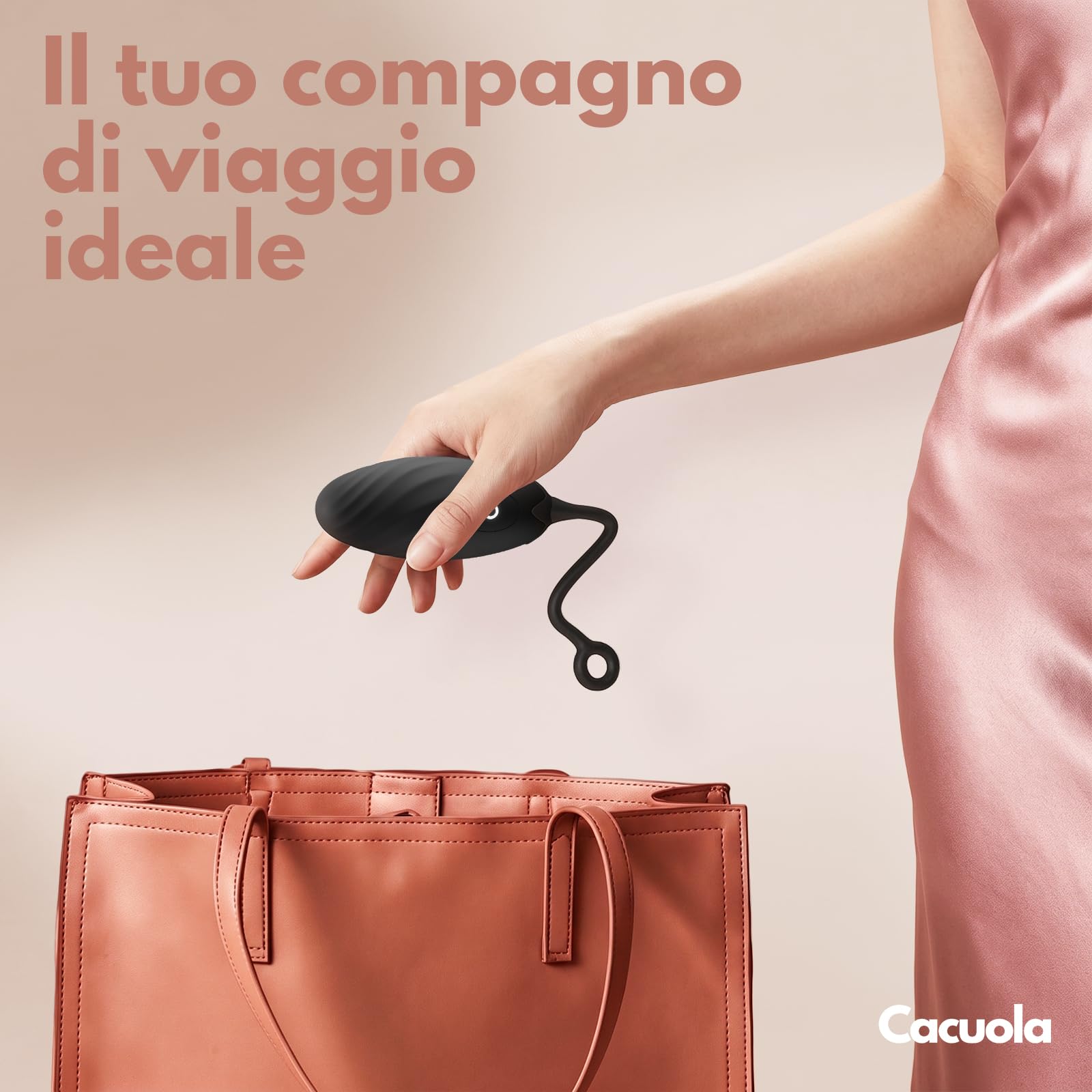 Sexytoysys Coppia Ovetto Vibrante Donna Telecomando, Vibratoreper Donna Punto G Squirting Modalità AI-Sync Wireless Sex Toys Giochi Erotiici per Coppia