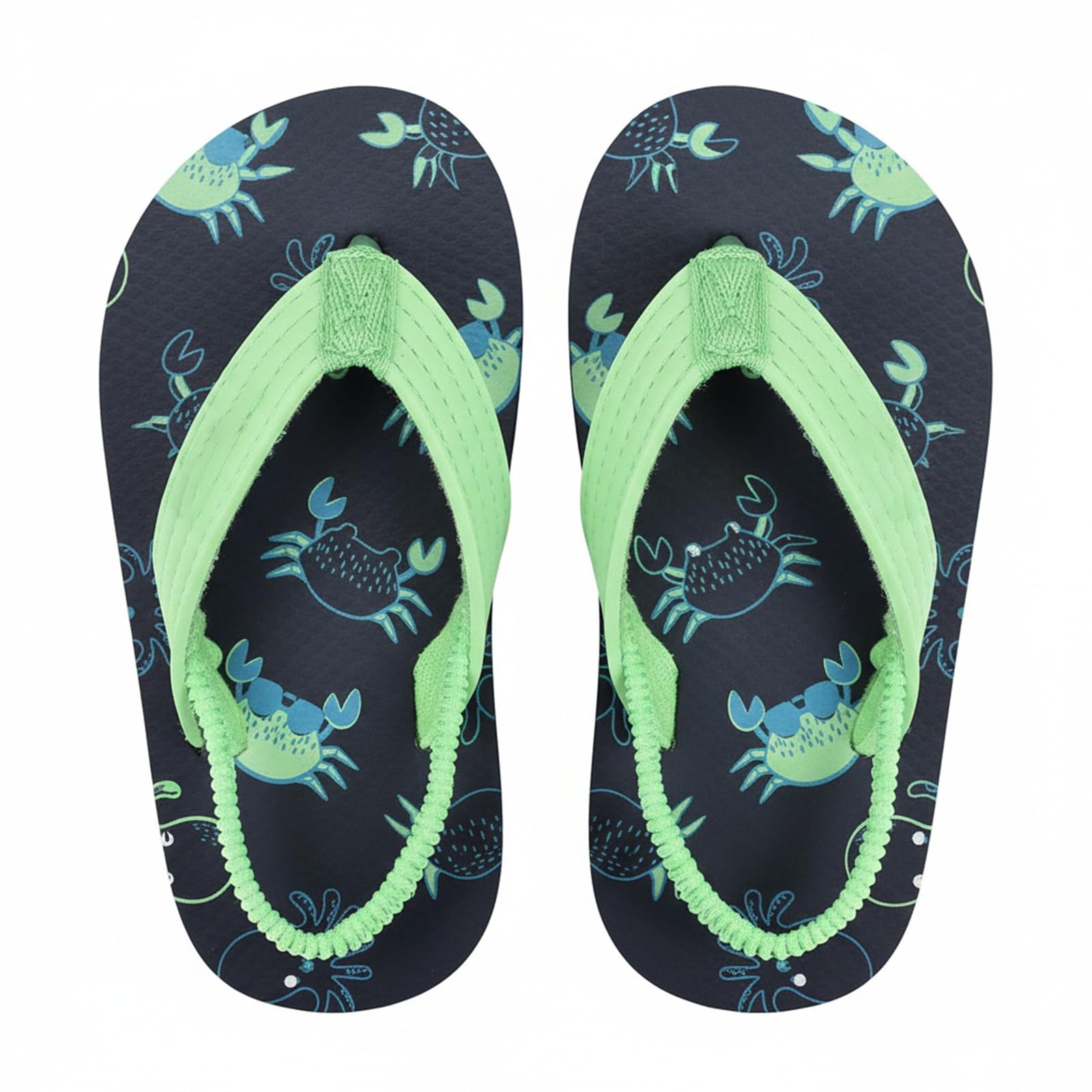 Boys Girls Strap Flip Flops Sandals Cute Cartoon Unicorn Shark Toddler Flip Flop Kids Pool Beach Flat Slide Summer Water Shoes
