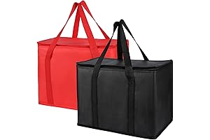 Bodaon Insulated Reusable Freezer Bags for Cold Frozen and Hot Food