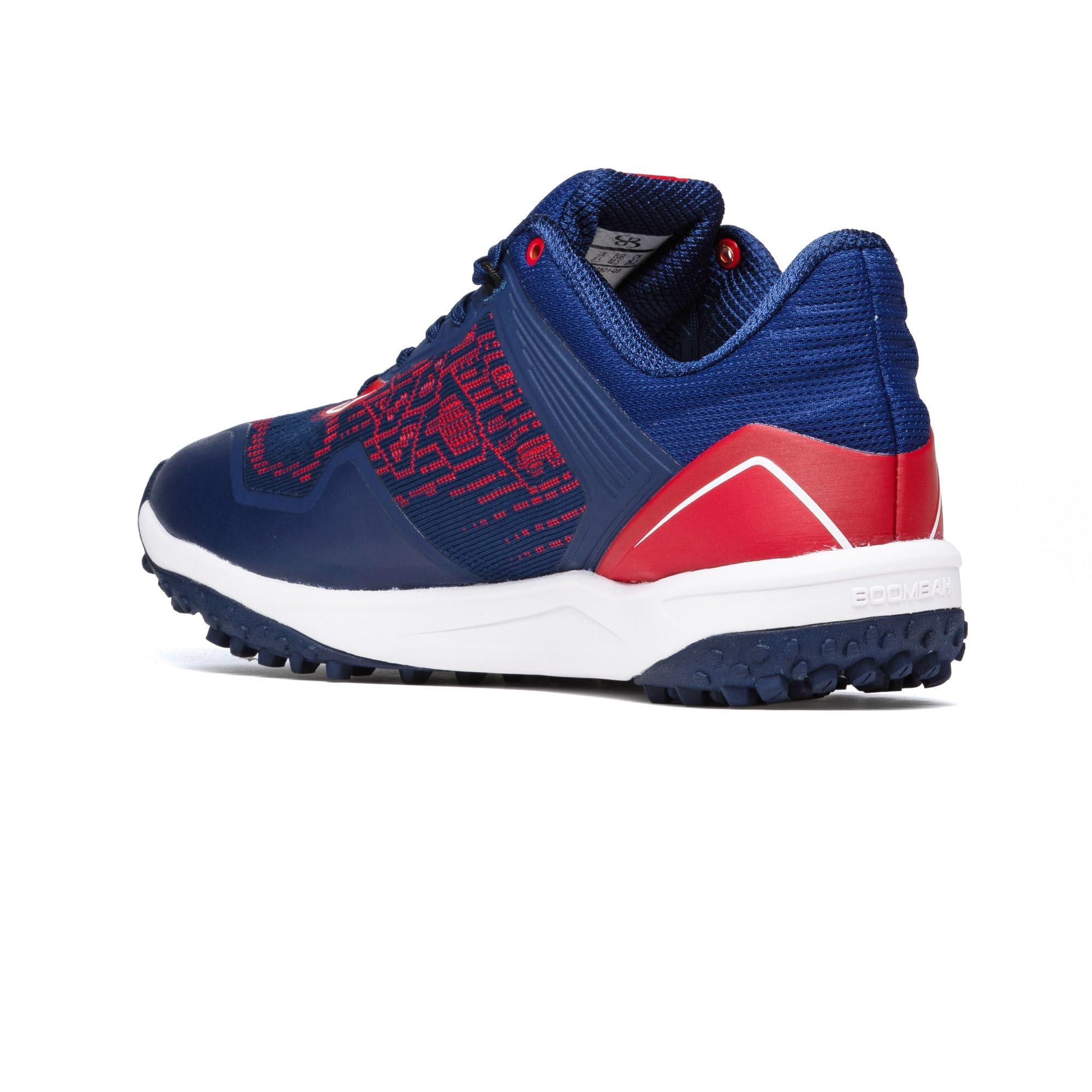 Boombah Viper Pureknit Men's Turf - Status - Navy/Red - Size 11.5