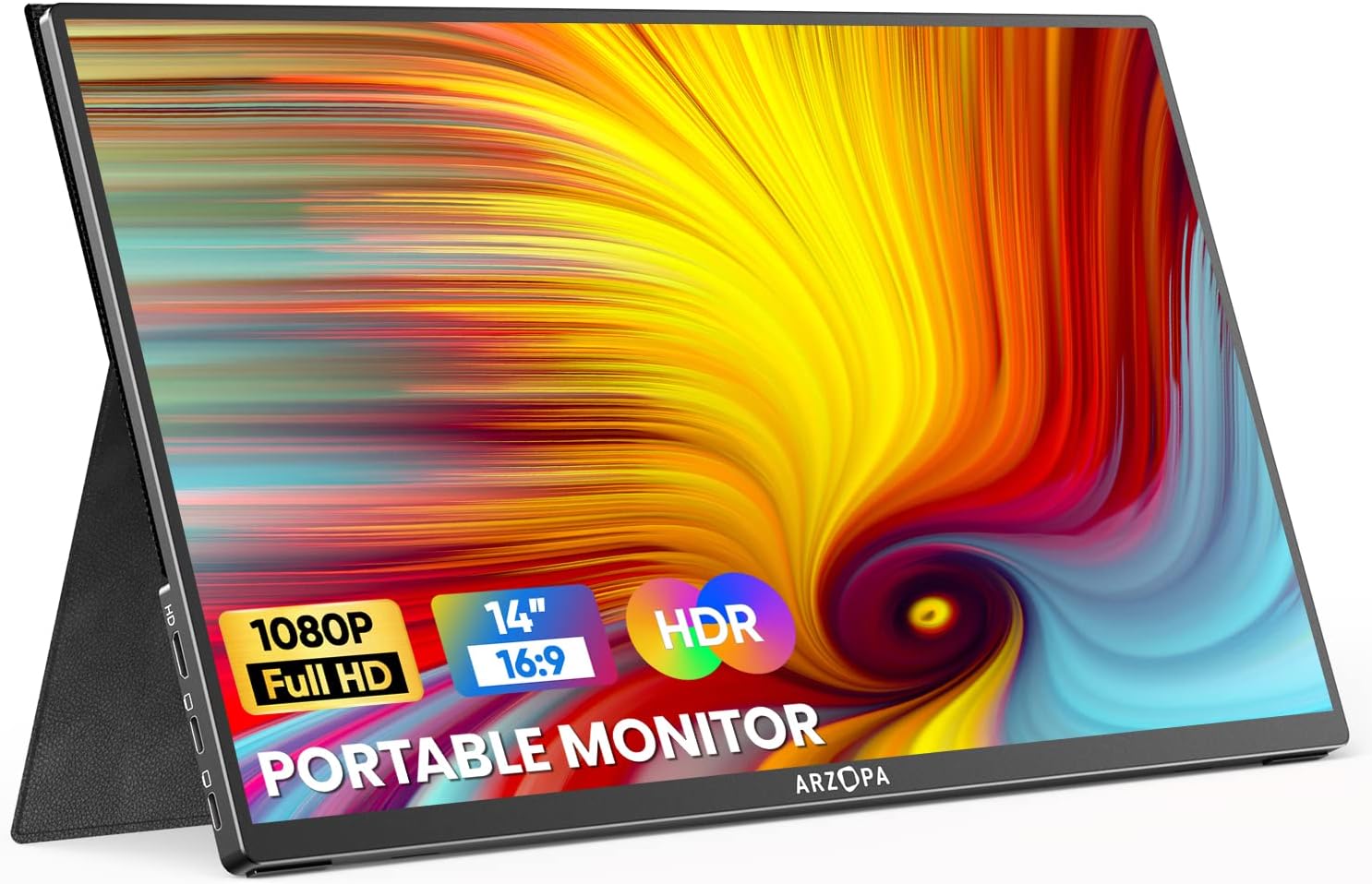 Écran Portable 15,6"oniteur Pour Ordinateur Portable 120% SRGB FHD