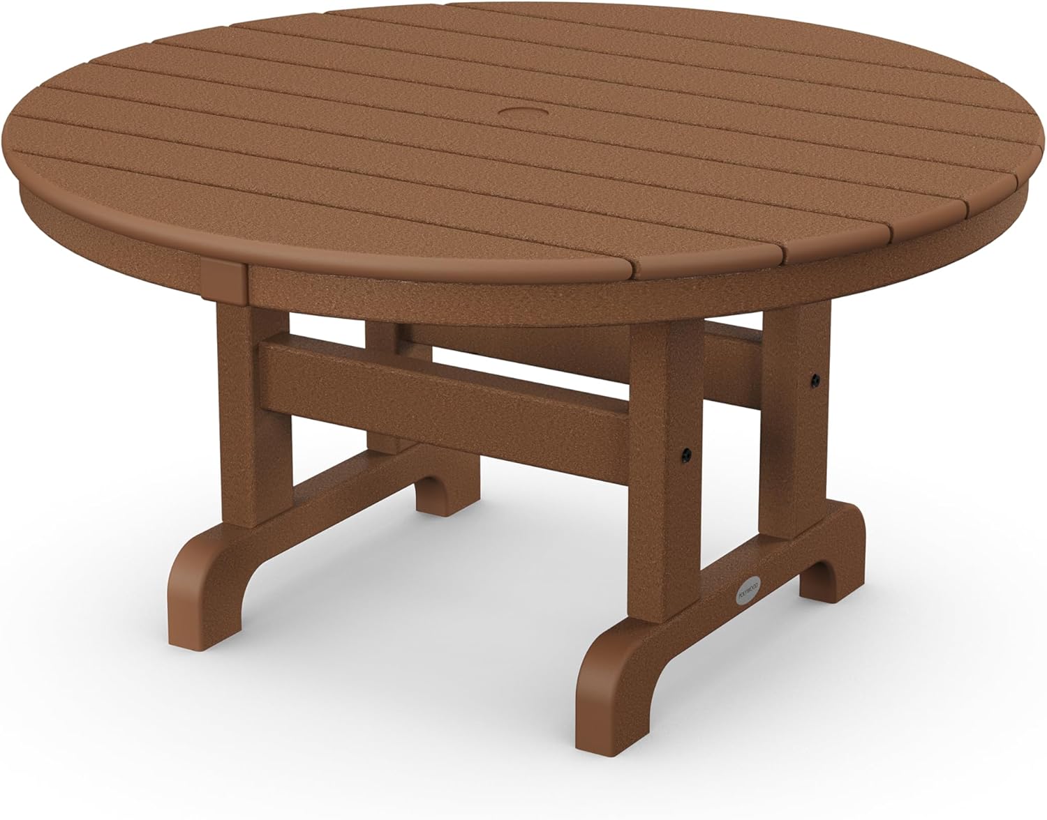 POLYWOOD® Conversation/Coffee Table, Teak