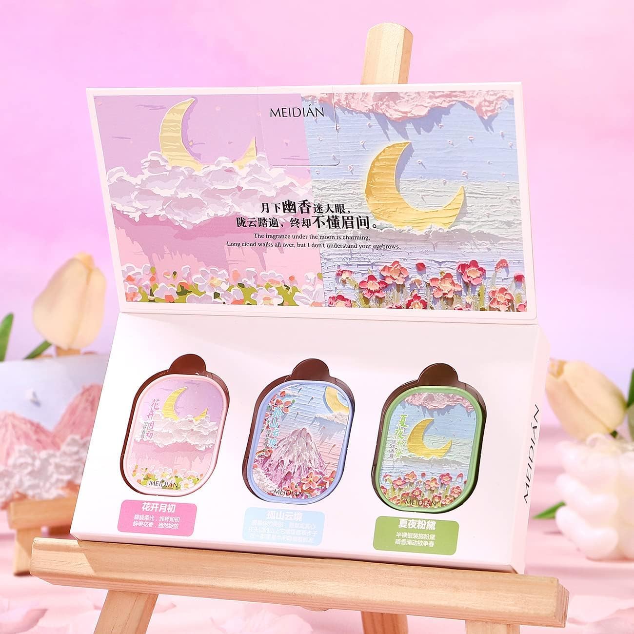 3PCS Solid Balm Sets Solid Perfume Portable Pocket Balm Perfume Perfect for Travel Use Natural Fragrance Perfume for Men and Women