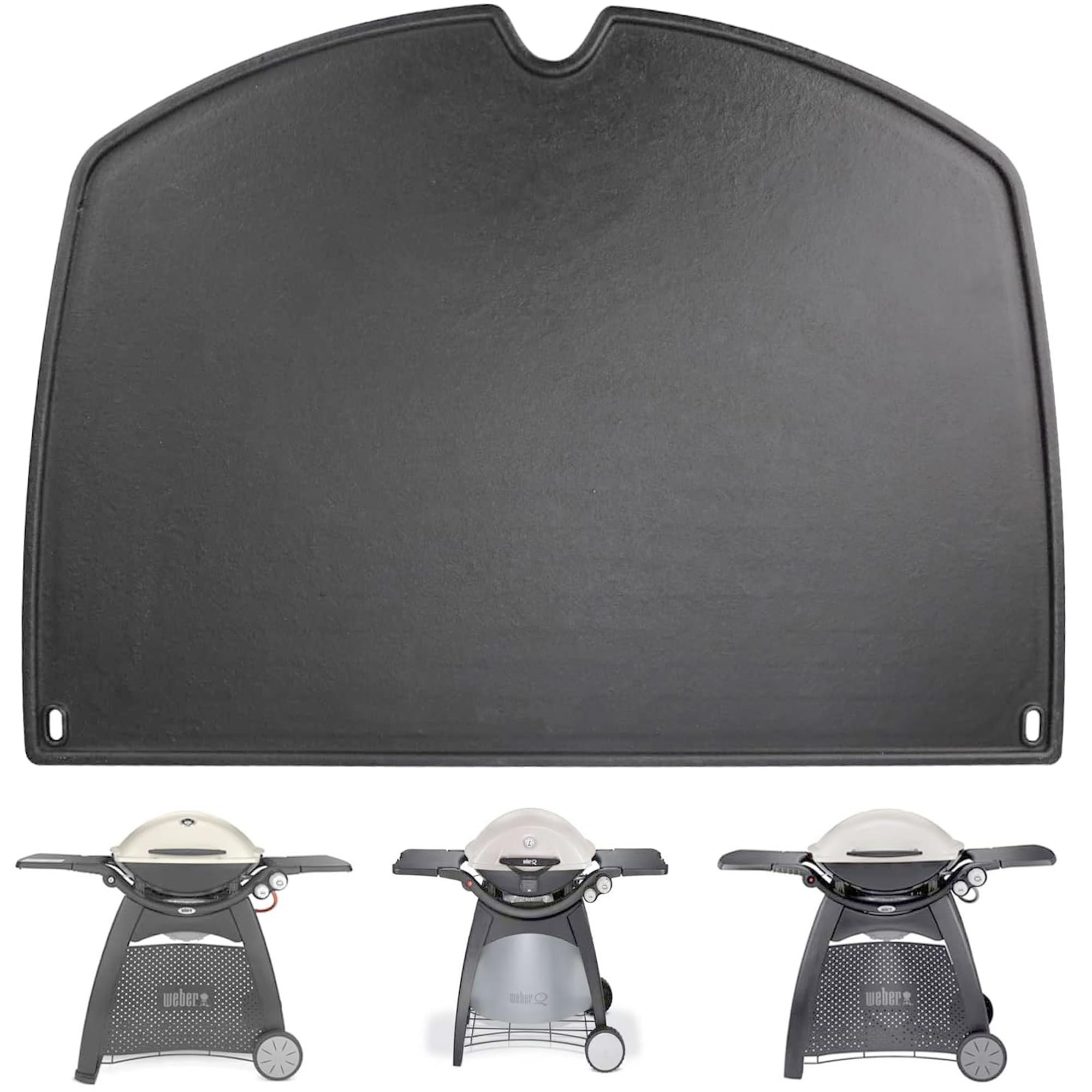 Piastra di Cottura in Ghisa da 45,3 x 31,6 cm per Griglie a Gas Weber Serie Q300/Q3000