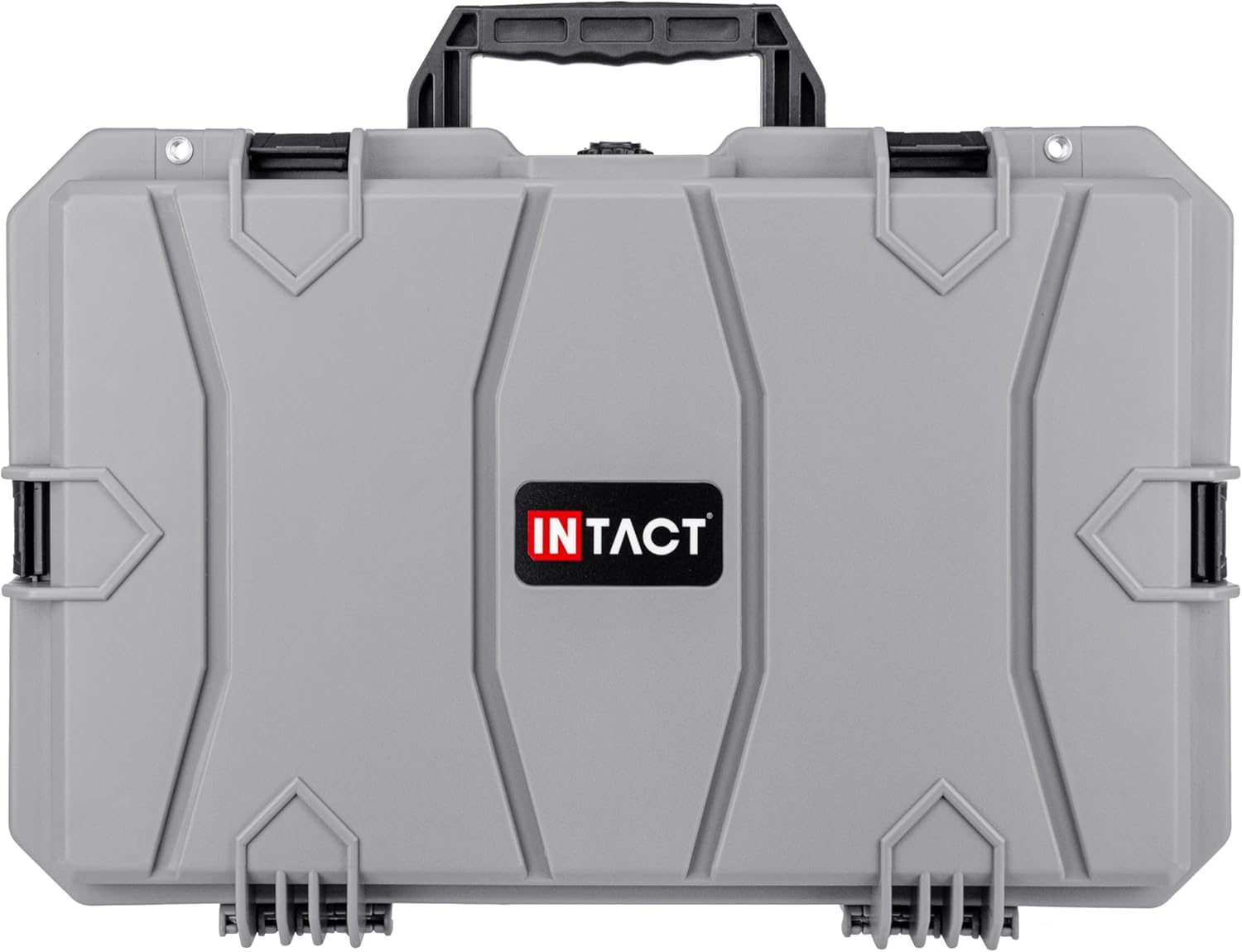 Eylar 21.6" Intact Series Carry-On Hard Camera Case, Lightweight and Durable Stacker Design with Foam (Gray)