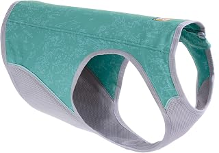 Ruffwear, Swamp Cooler Zip Dog Vest, Aurora Teal, Small