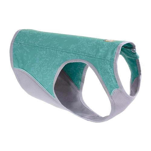RUFFWEAR Chaleco con Cremallera Swamp Cooler para Clima cálido, SPF 50+, Cubierta de enfriamiento con arnes