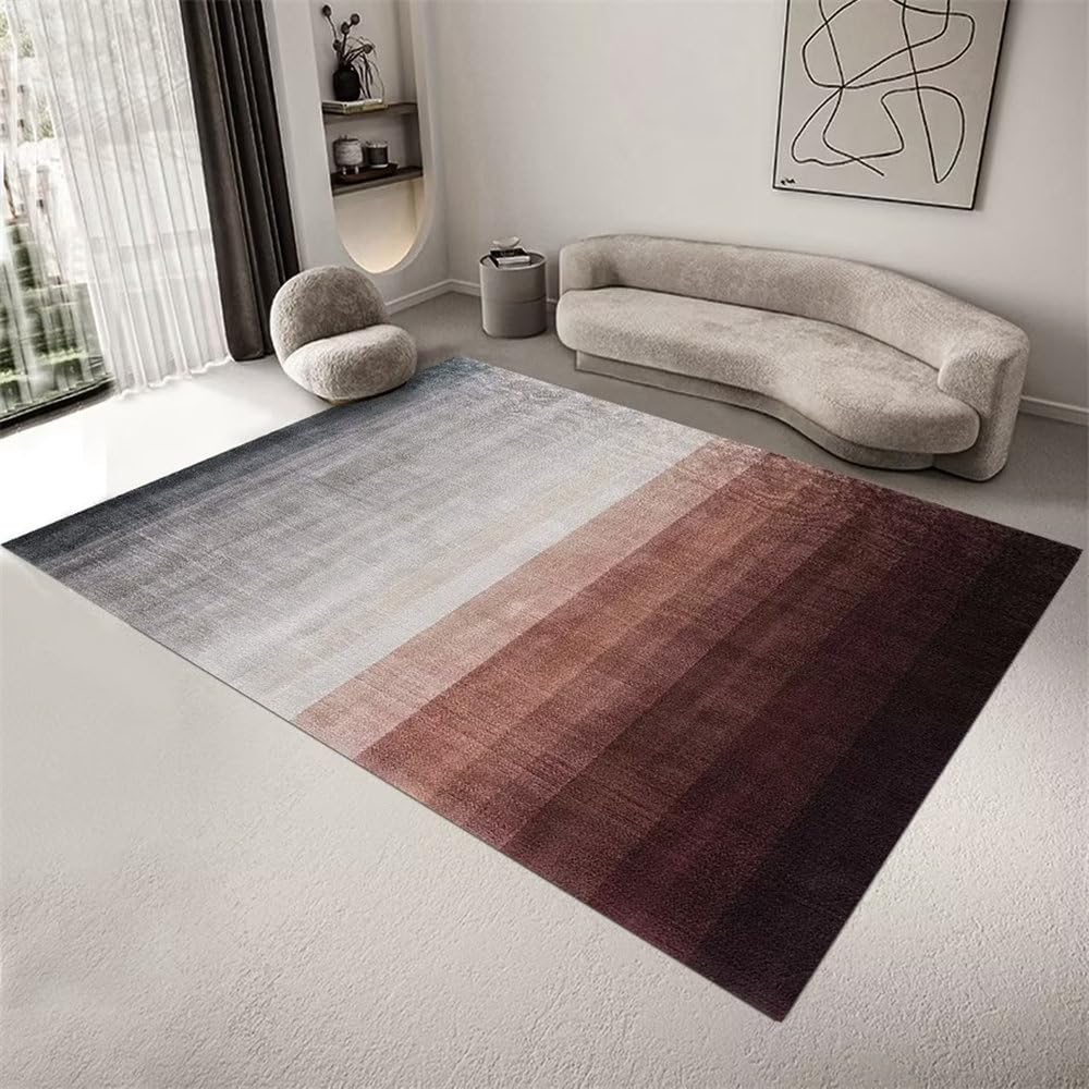 Tapis de salon moderne en flanelle douce 80x120cm pour decoration de chambre