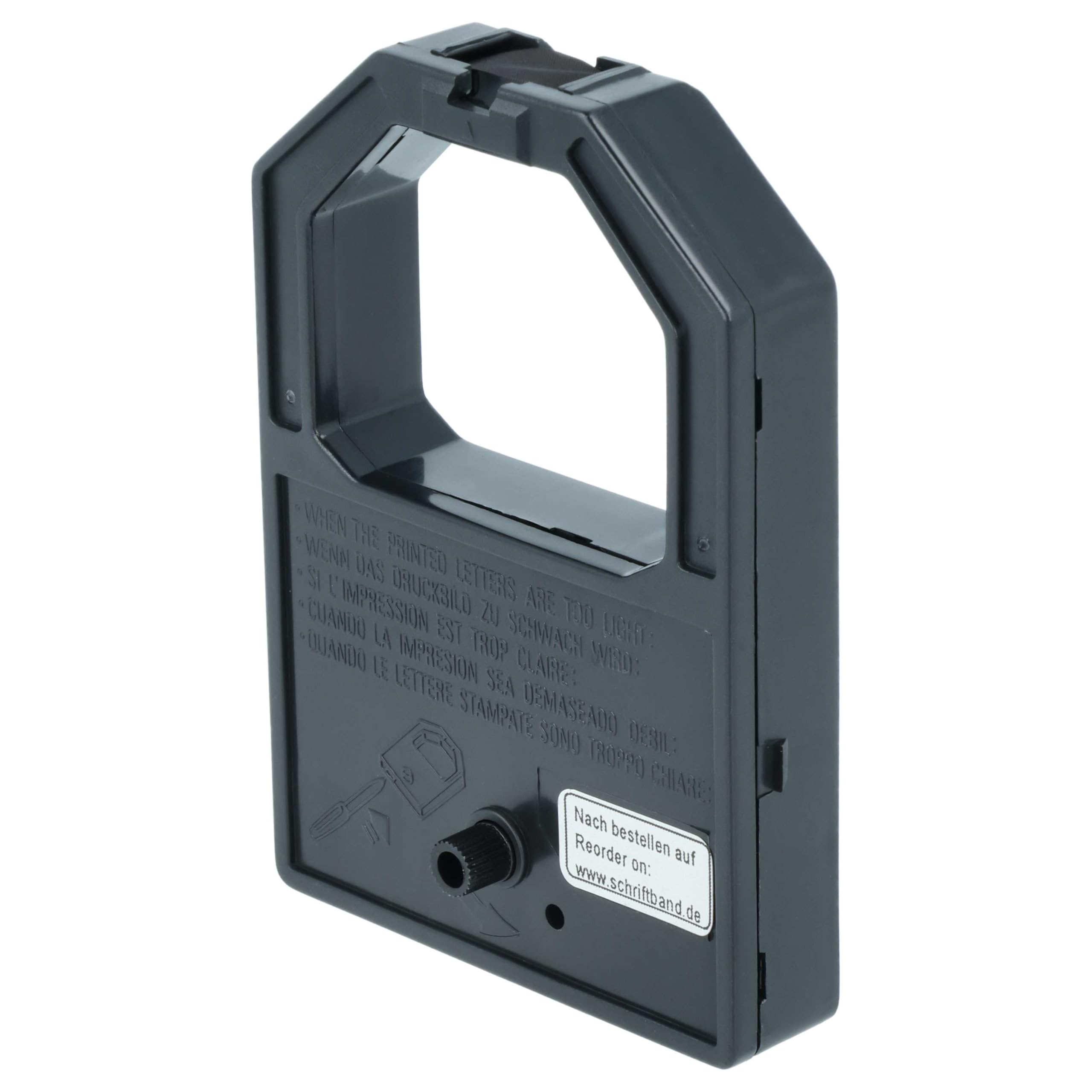 vhbw 10x kolorowa taśma nylonowa taśma atramentowa pasująca do drukarek igłowych Panasonic KX-P1080, KX-P1080AP, KX-P1081, KX-P1082, KX-P1083, KX-P1090, KX-P1090i
