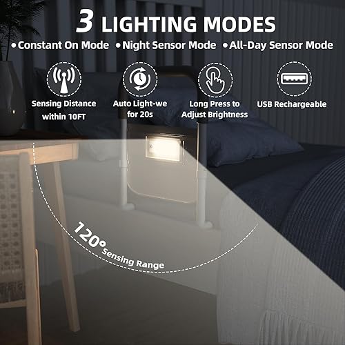 Miniatura 10 de Rieles de cama para adultos mayores rieles ajustables de asistencia de cama para personas mayores y pacientes con bolsa de almacenamiento - Barra de