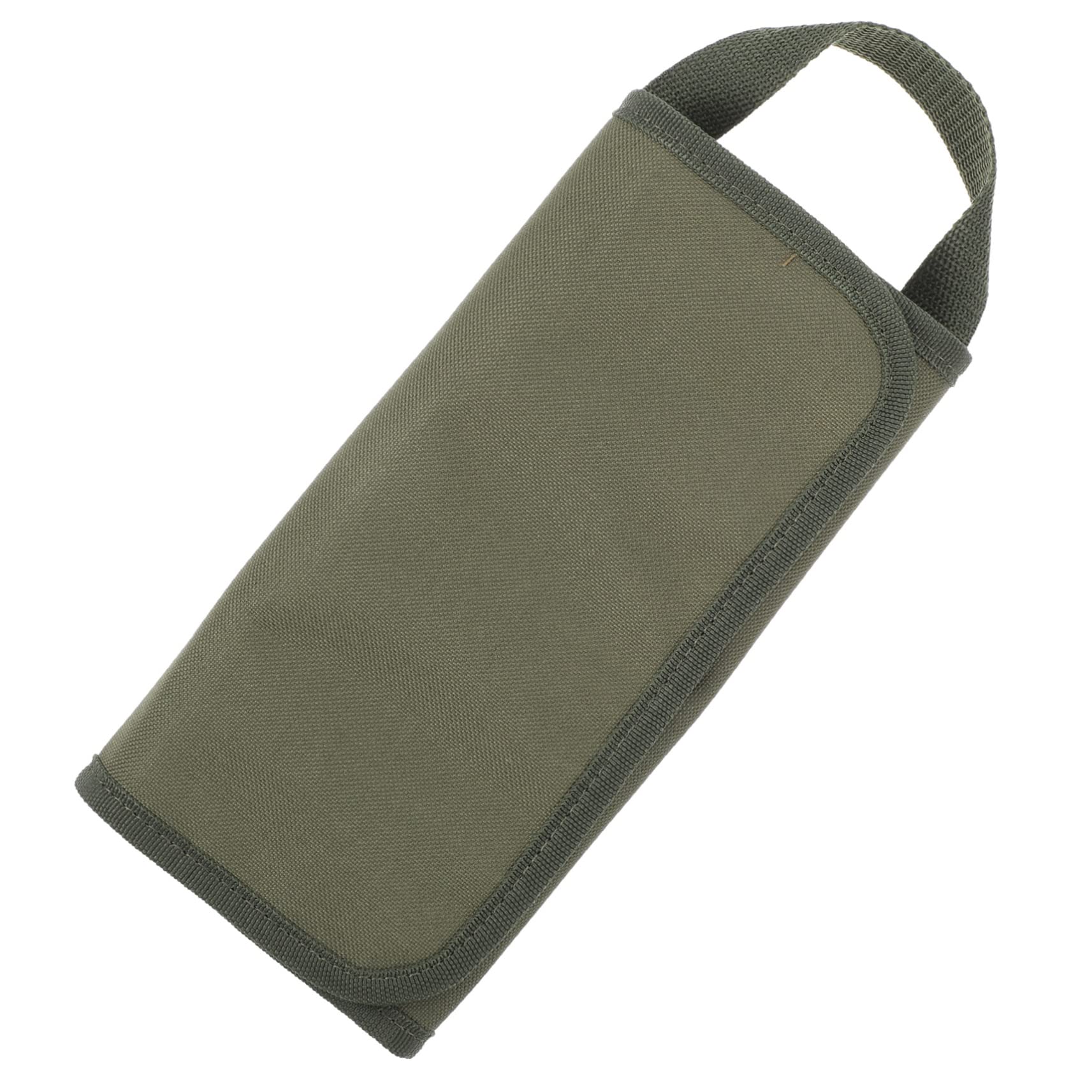 GRIRIW Camping Kitchen Set Bag 13-slot Utensil Bag Oxford Cloth Portable Bbq Cutlery Storage