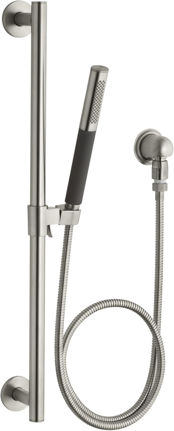 KOHLER 8487BN Hotel Hand Shower kit, Brushed Nickel Shower Towers