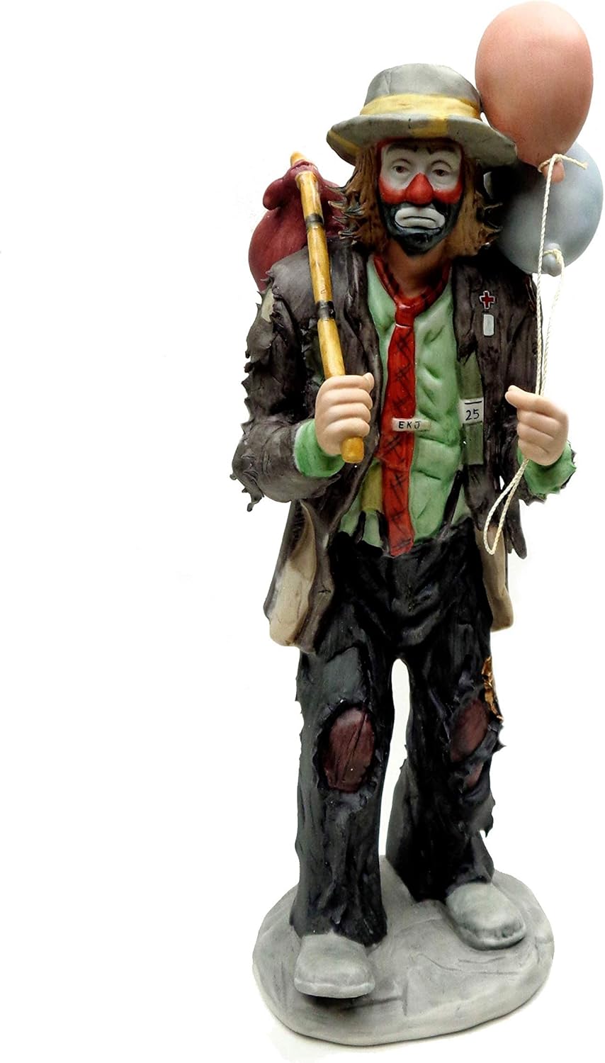 Emmett Kelly Jr. ''Balloons for Sale'' Collectible Clown Figurine