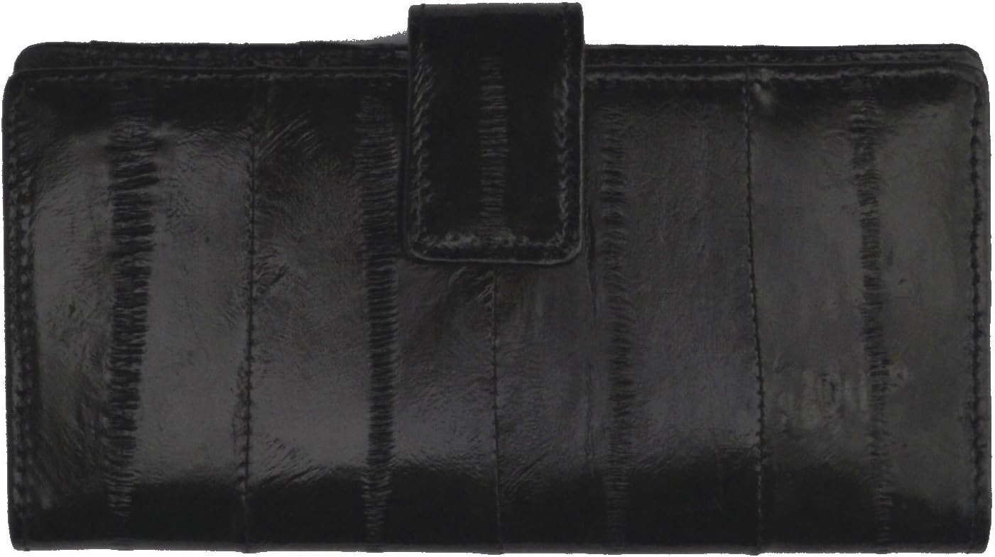 Eel Skin Credit Card Wallet New Sleek Design