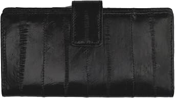 Eel Skin Credit Card Wallet New Sleek Design