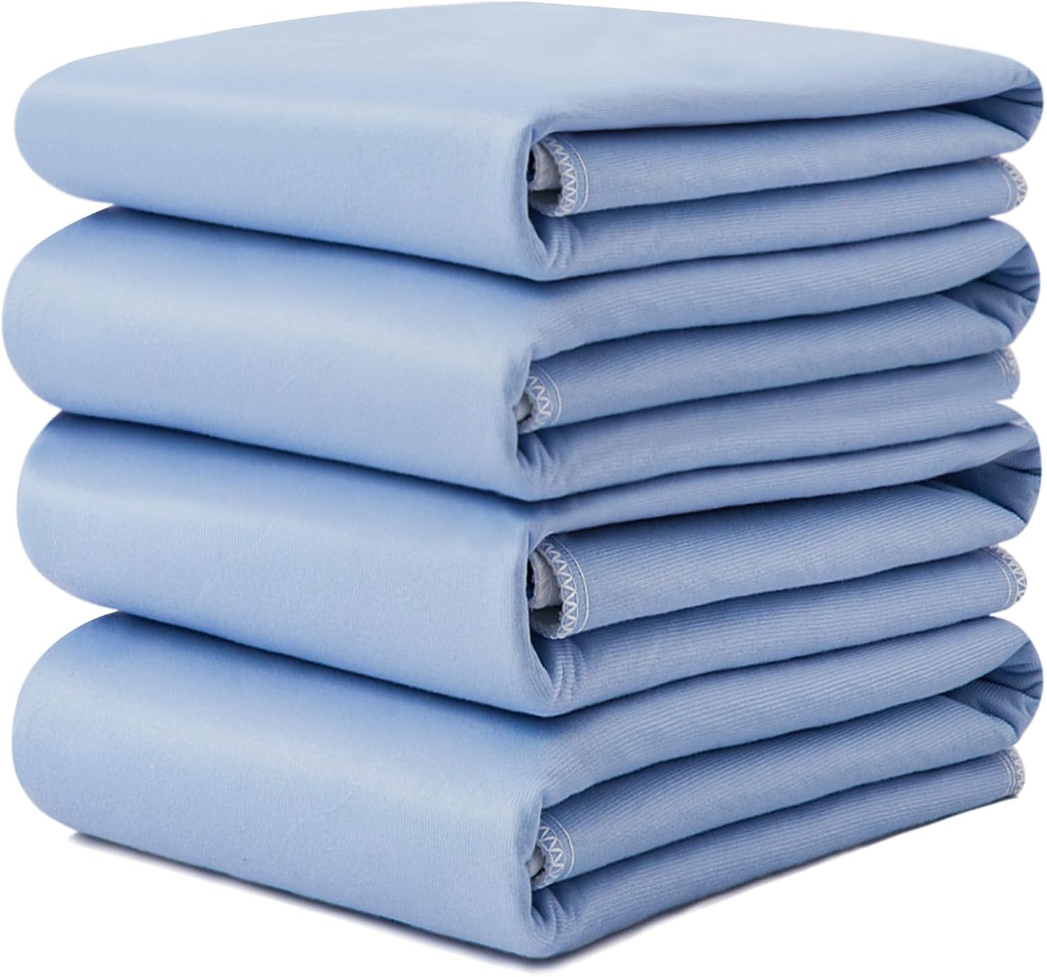 4 Pack 36″ x 38″ Large Absorbency Incontinence Bed Pads – Quick Drying Washable and Reusable Underpads for Kids, Adults, Elderly Dogs and Pets, Pee Mattress Protective Pad for Bed, Couch, Sofa, Floor