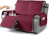 Vista 38 de TAOCOCO Fundas reclinables 100% impermeables, fundas de sofá reclinable con correas para las piernas, funda de sofá reclinable reversible para silla