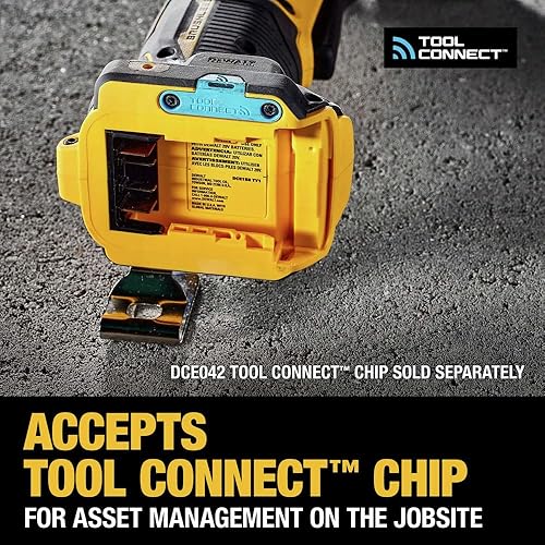 Miniatura 8 de DEWALT Kit de cortador de alambre MAX XR de 20 V, corta acero al carbono y alambre de acero inoxidable, inalámbrico, batería y cargador incluidos