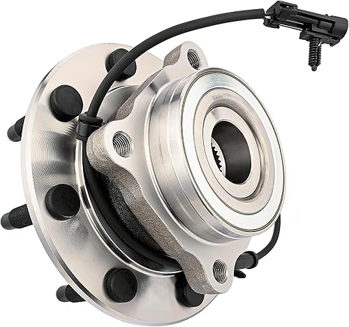 Miniatura 8 de JLEO 515058 Reemplazo del conjunto de cojinete de rueda delantera y cubo para Chevy Silverado 01-06, Chevy Avalanche, Chevy Suburban, GMC Sierra,