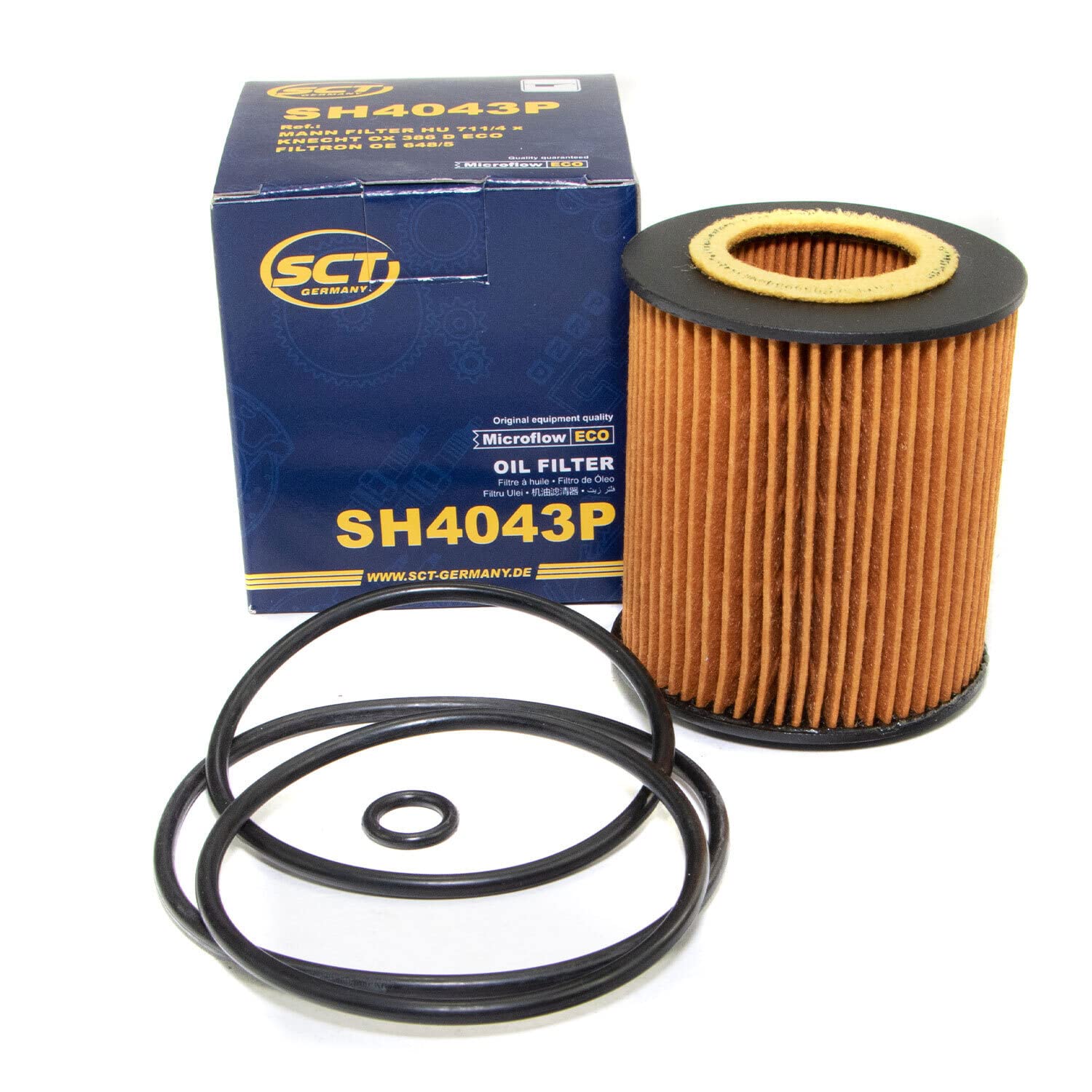 Motoröl Set Top Tec 4100 5W-40 5 Liter + Ölfilter SH4043P