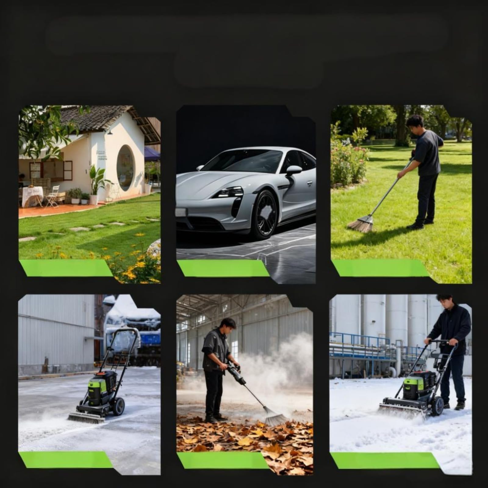 Soffiatore Ultra Leggero E Potente,Soffiatore A Batteria Potente,Aspira Foglie Per Giardino,Velocità Regolabile,Soffiatores Elettrico Per Auto,Giardino,Cortile,Foglie
